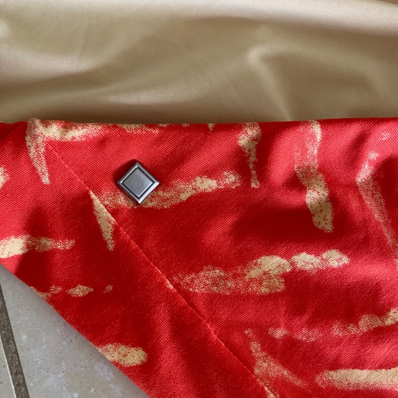 Dolce Vita Women's T-Back One Piece Swimsuit Size XS Cayenne Orange RRP $120 - Picture 6 of 12